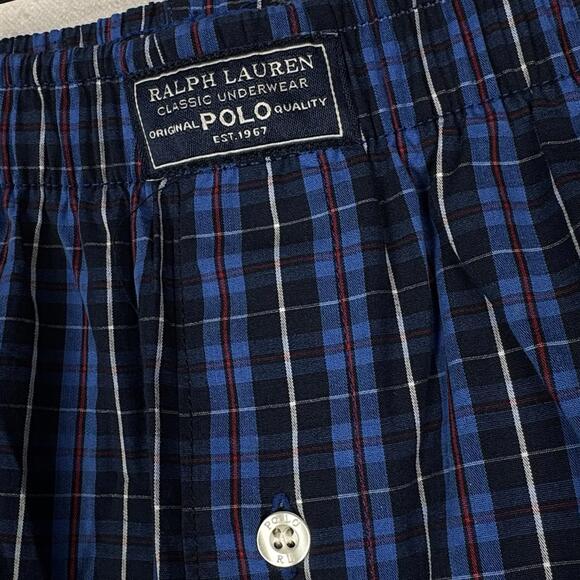Polo Ralph Lauren Men’s Harwich‎ Plaid Pajama Pants Large - Picture 8 of 9